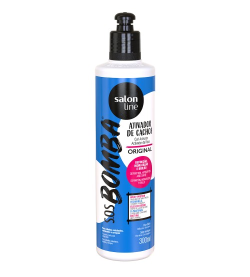 Salon Line Pentaar SOS Ölcreme Mit Mangoöl & Keratin – 300 Ml, Für Locken – Spendet Feuchtigkeit & Glanz